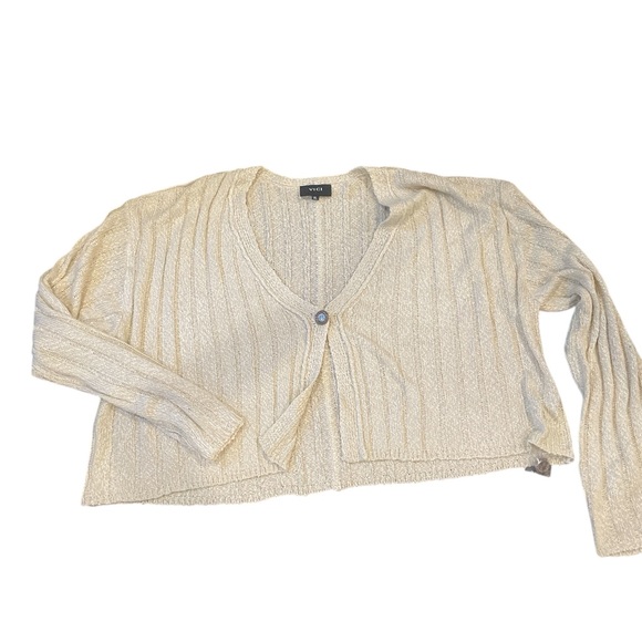 Vici Sweaters - NWT Vince Light Beige Women's Cardigan shawl xl